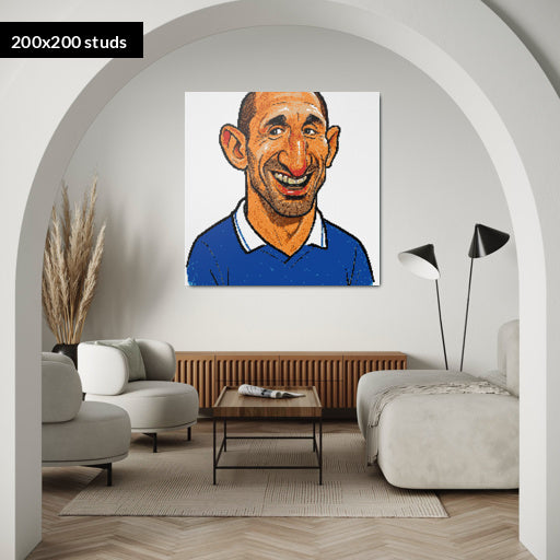 200*200studs, 160*160cm, 63*63inch