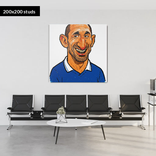 200*200studs, 160*160cm, 63*63inch