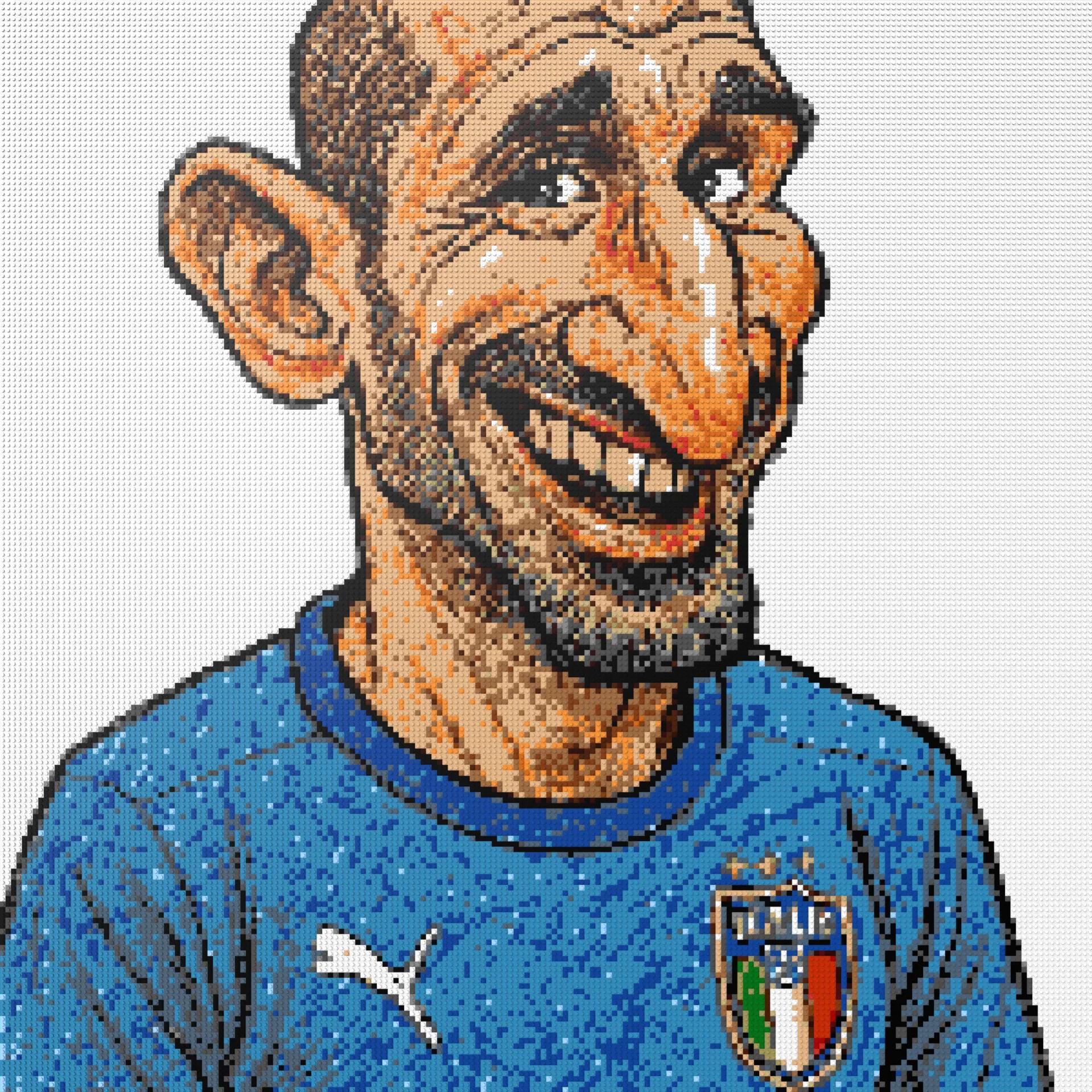 200*200studs, 160*160cm, 63*63inch