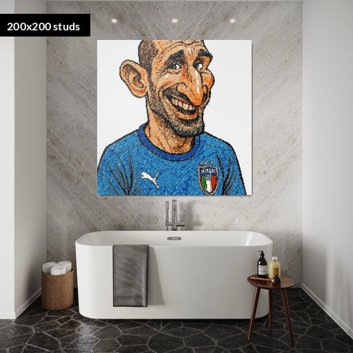 200*200studs, 160*160cm, 63*63inch