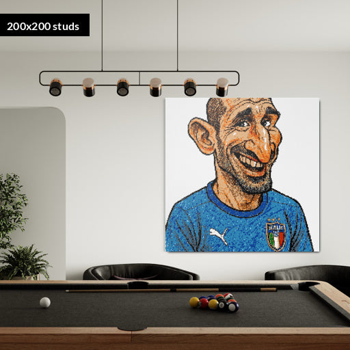 200*200studs, 160*160cm, 63*63inch