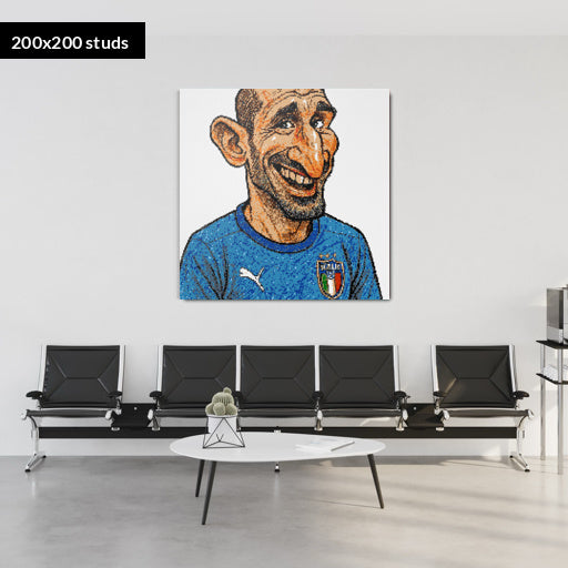 200*200studs, 160*160cm, 63*63inch