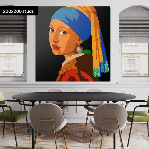 200*200studs, 160*160cm, 63*63inch
