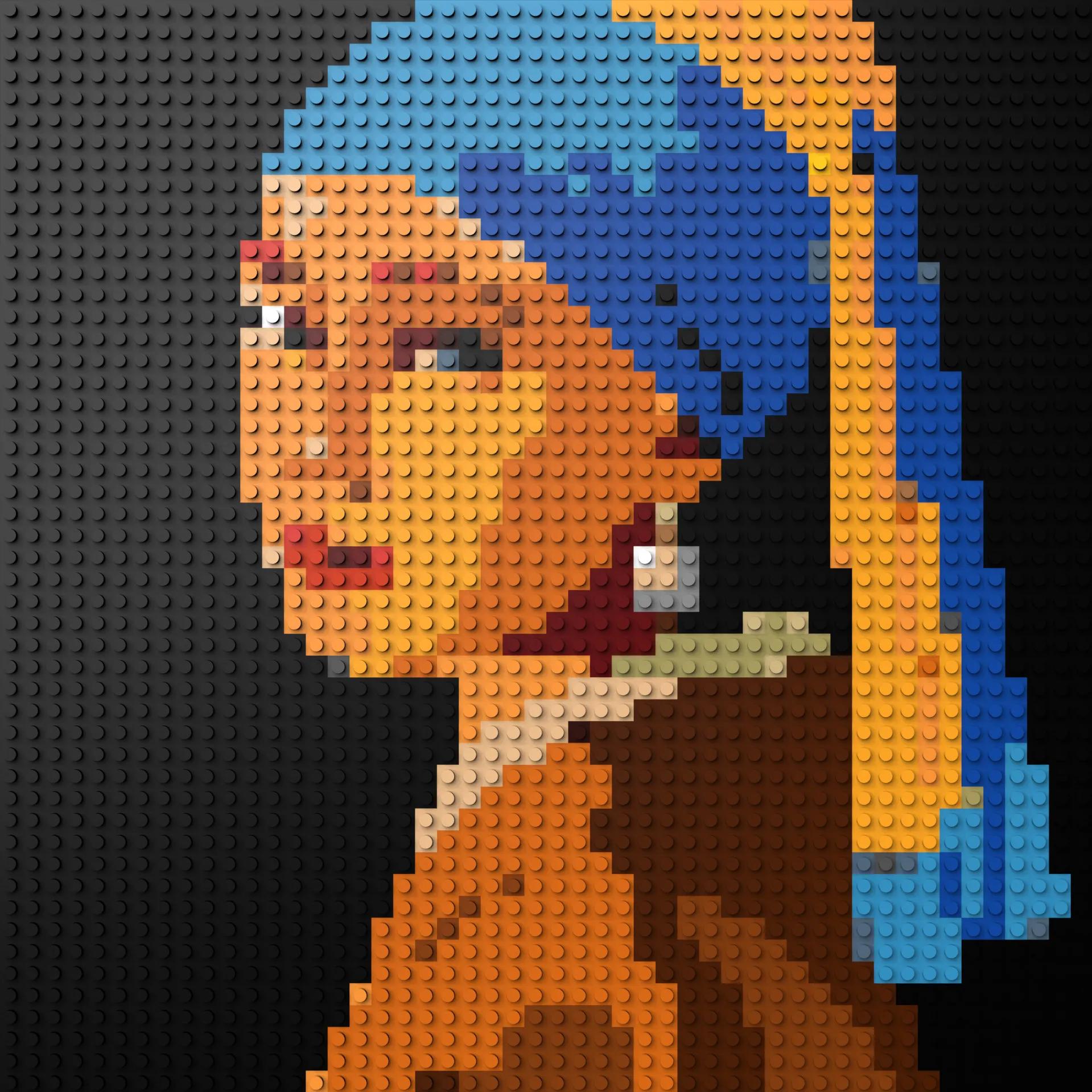 50*50studs, 40*40cm, 15,75*15,75inch