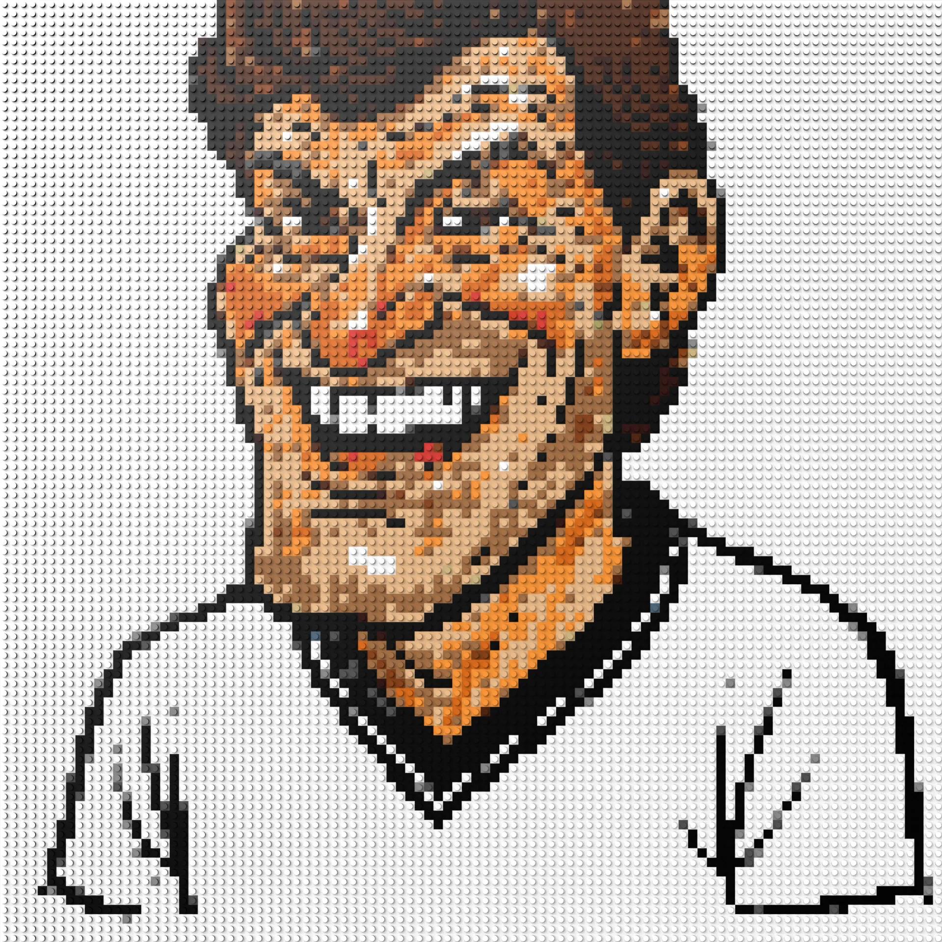 100*100studs, 80*80cm, 31,5*31,5inch