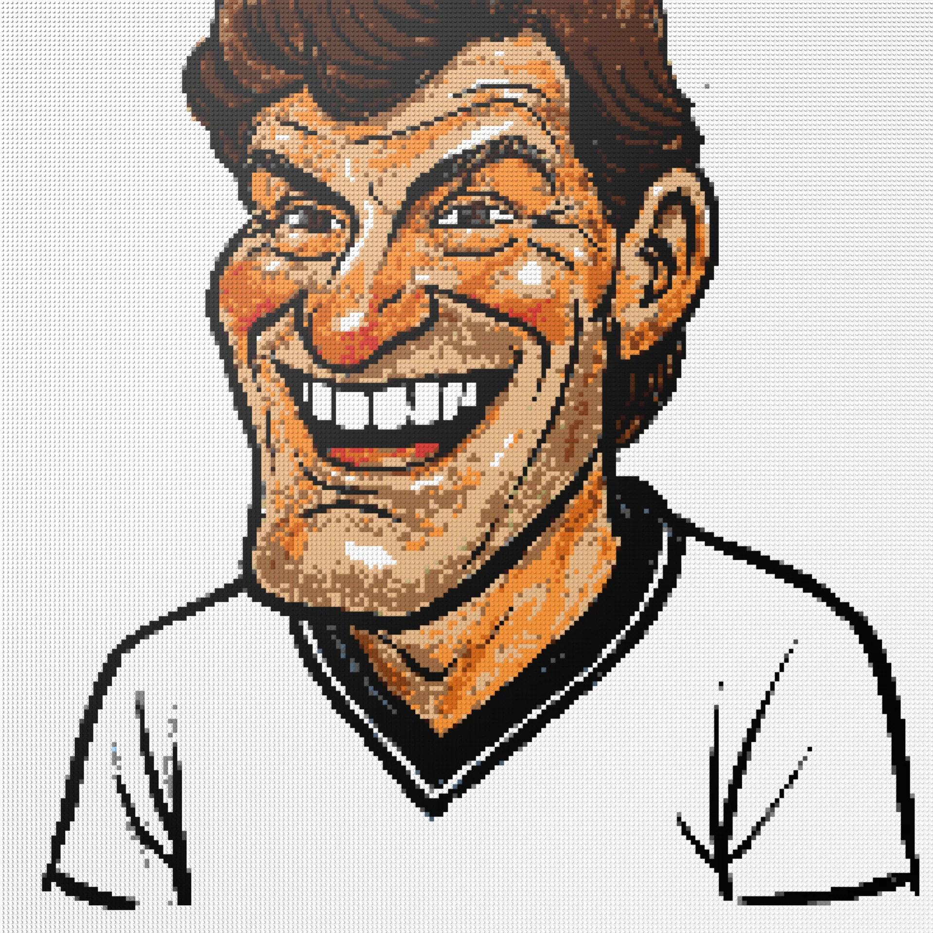 200*200studs, 160*160cm, 63*63inch