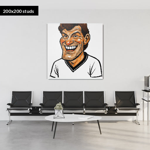 200*200studs, 160*160cm, 63*63inch