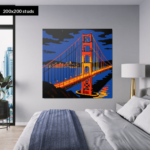 200*200studs, 160*160cm, 63*63inch