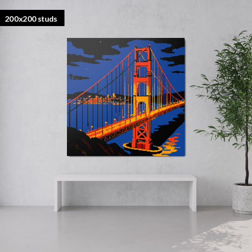 200*200studs, 160*160cm, 63*63inch