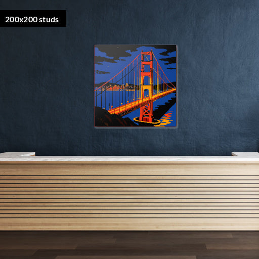 200*200studs, 160*160cm, 63*63inch