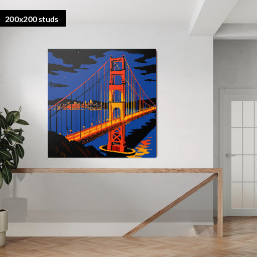 200*200studs, 160*160cm, 63*63inch