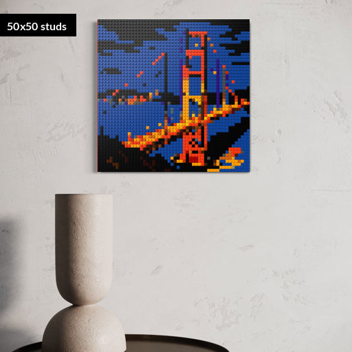 50*50studs, 40*40cm, 15,75*15,75inch