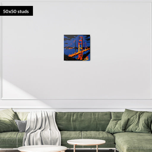 50*50studs, 40*40cm, 15,75*15,75inch