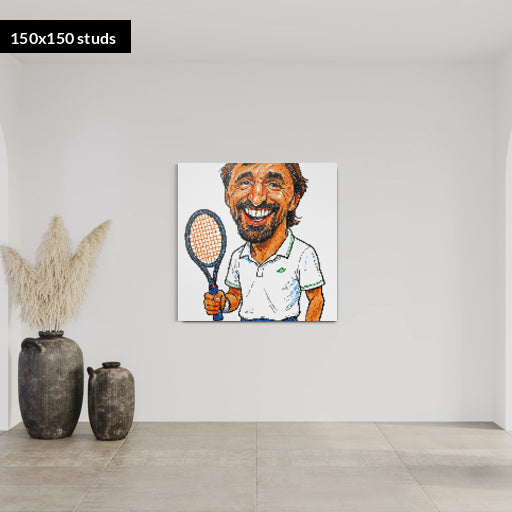 150*150studs, 120*120cm, 47,25*47,25inch