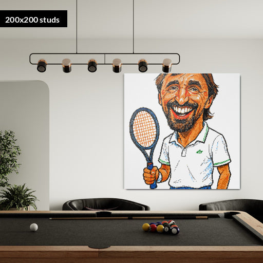 200*200studs, 160*160cm, 63*63inch