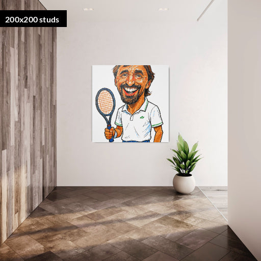 200*200studs, 160*160cm, 63*63inch