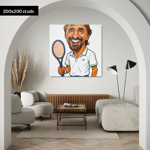 200*200studs, 160*160cm, 63*63inch