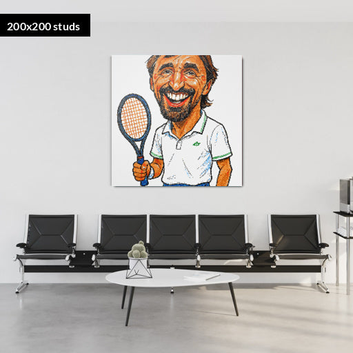 200*200studs, 160*160cm, 63*63inch