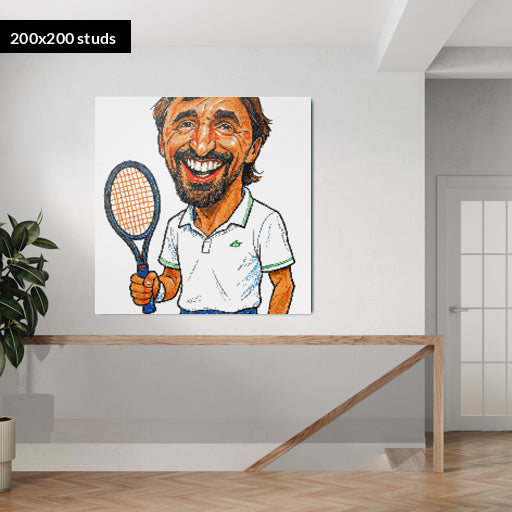 200*200studs, 160*160cm, 63*63inch