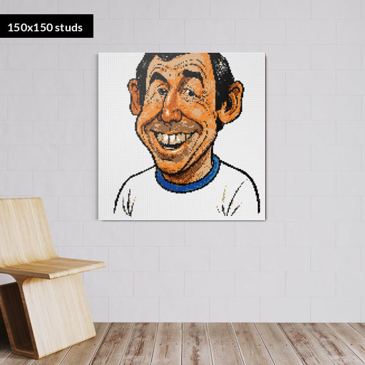 150*150studs, 120*120cm, 47,25*47,25inch