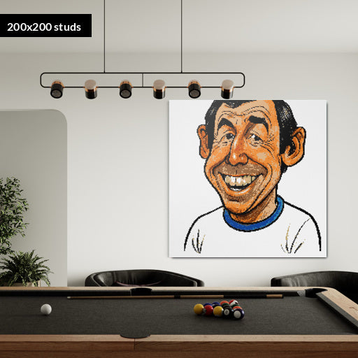 200*200studs, 160*160cm, 63*63inch