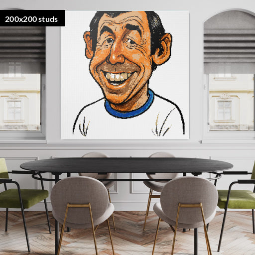 200*200studs, 160*160cm, 63*63inch