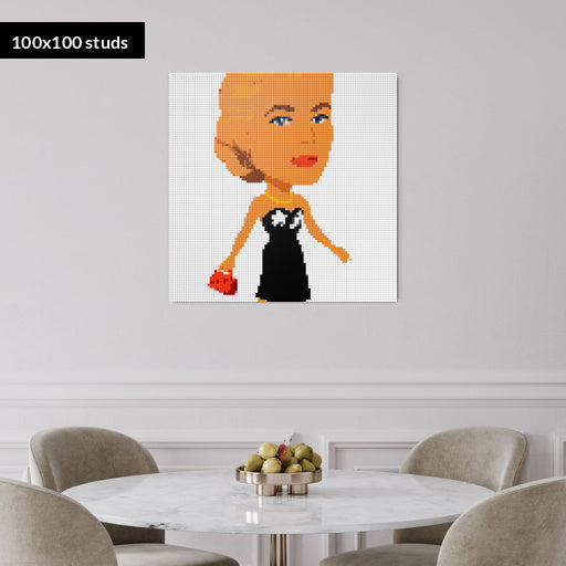 100*100studs, 80*80cm, 31,5*31,5inch