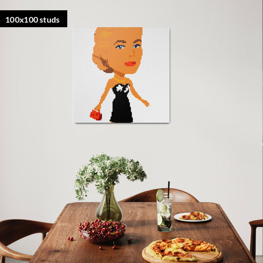 100*100studs, 80*80cm, 31,5*31,5inch