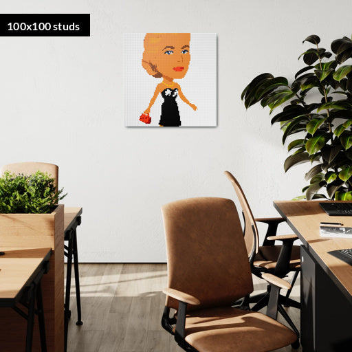 100*100studs, 80*80cm, 31,5*31,5inch