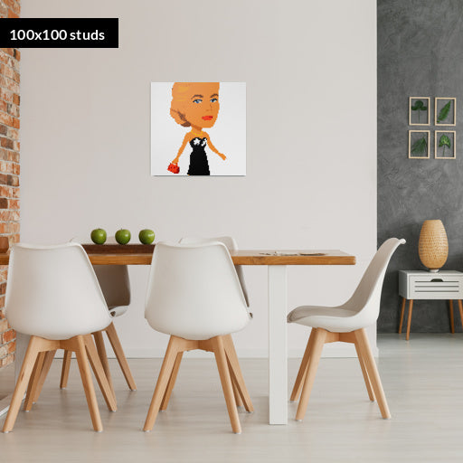 100*100studs, 80*80cm, 31,5*31,5inch