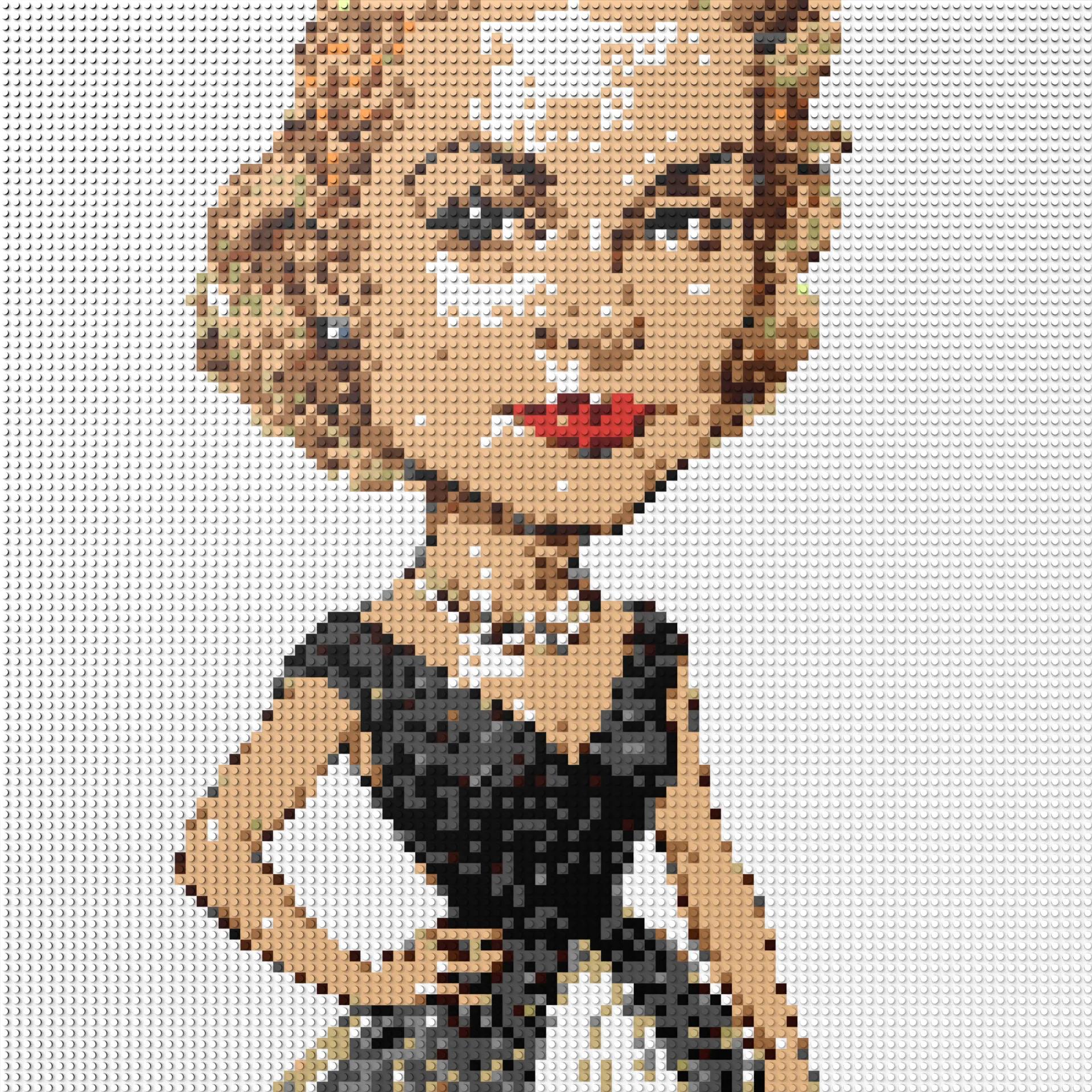 100*100studs, 80*80cm, 31,5*31,5inch