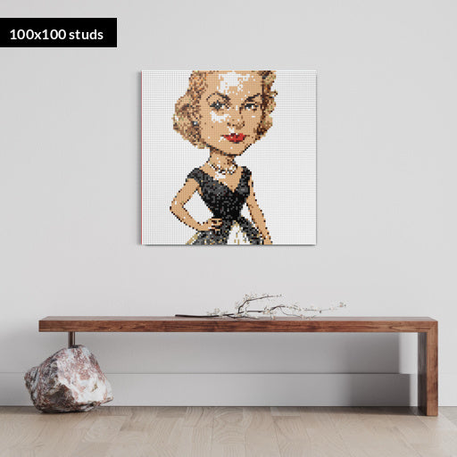 100*100studs, 80*80cm, 31,5*31,5inch