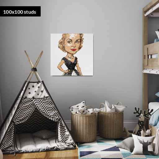 100*100studs, 80*80cm, 31,5*31,5inch