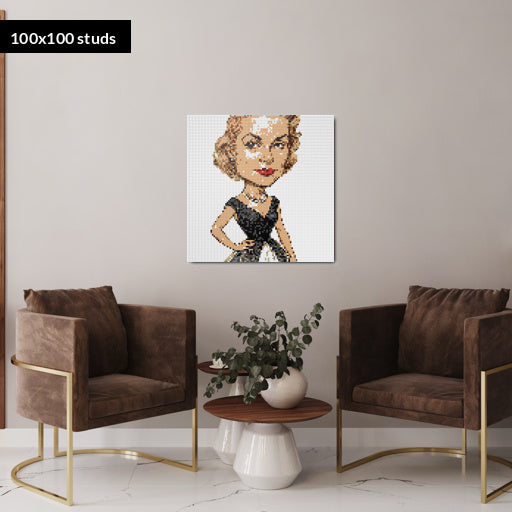 100*100studs, 80*80cm, 31,5*31,5inch