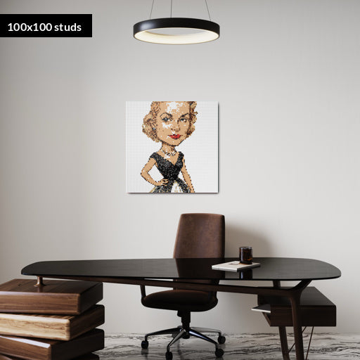 100*100studs, 80*80cm, 31,5*31,5inch