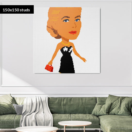 150*150studs, 120*120cm, 47,25*47,25inch
