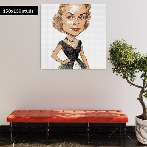 150*150studs, 120*120cm, 47,25*47,25inch