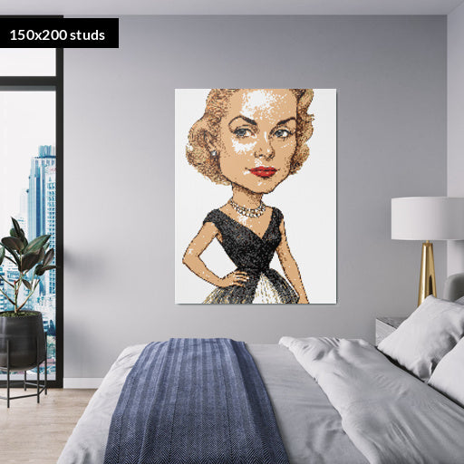 150*200studs, 120*160cm, 47,25*63inch