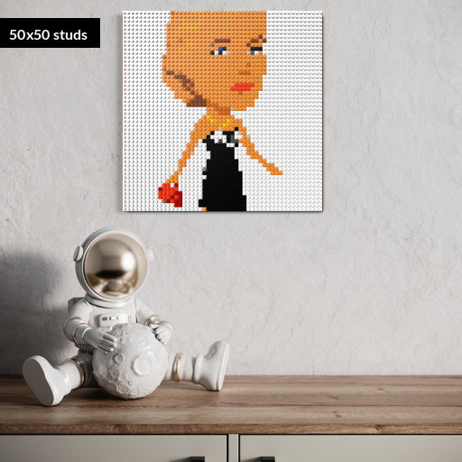 50*50studs, 40*40cm, 15,75*15,75inch