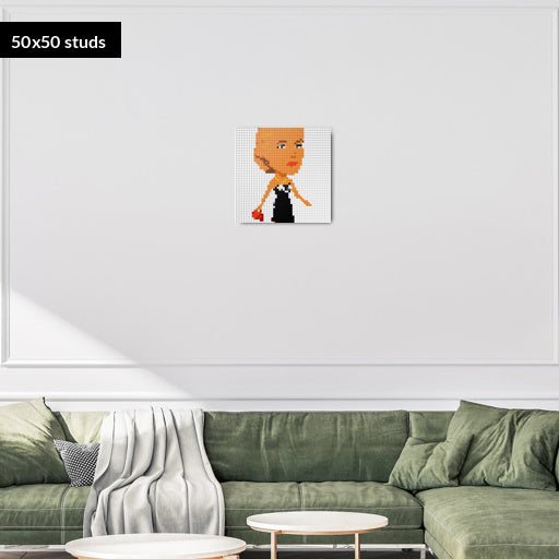 50*50studs, 40*40cm, 15,75*15,75inch