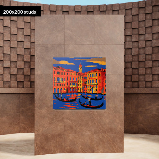200*200studs, 160*160cm, 63*63inch