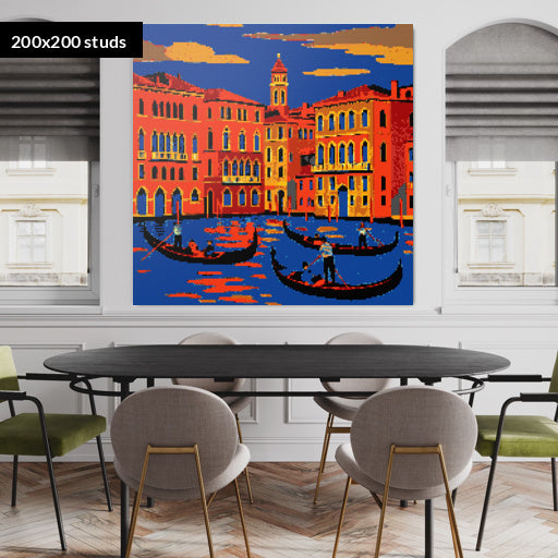 200*200studs, 160*160cm, 63*63inch