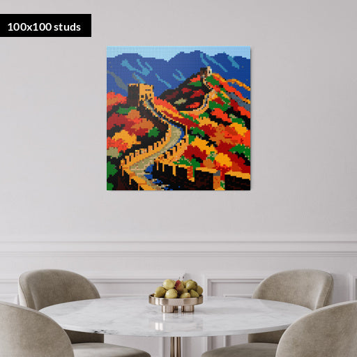 100*100studs, 80*80cm, 31,5*31,5inch