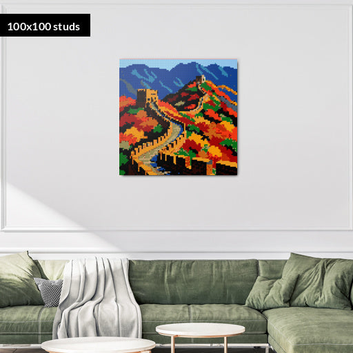 100*100studs, 80*80cm, 31,5*31,5inch