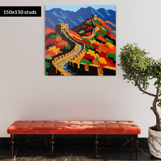 150*150studs, 120*120cm, 47,25*47,25inch