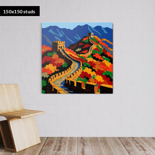 150*150studs, 120*120cm, 47,25*47,25inch