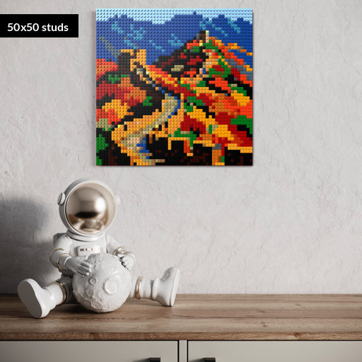 50*50studs, 40*40cm, 15,75*15,75inch