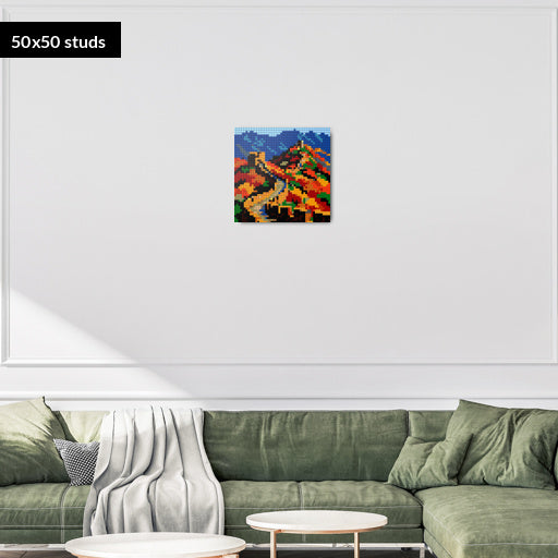 50*50studs, 40*40cm, 15,75*15,75inch