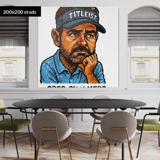 200*200studs, 160*160cm, 63*63inch