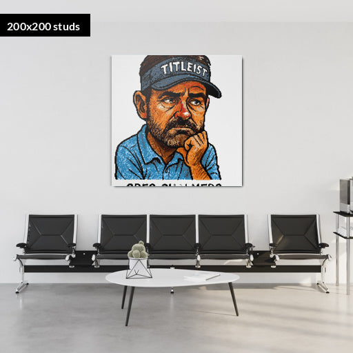 200*200studs, 160*160cm, 63*63inch